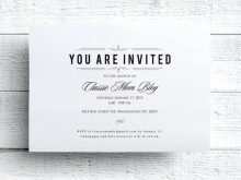 31 Blank Example Of Dinner Invitation For Free for Example Of Dinner Invitation