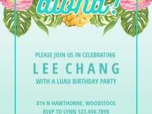 31 Customize Tropical Party Invitation Template Download for Tropical Party Invitation Template