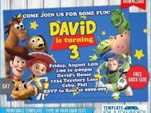 Toy Story Birthday Invitation Template