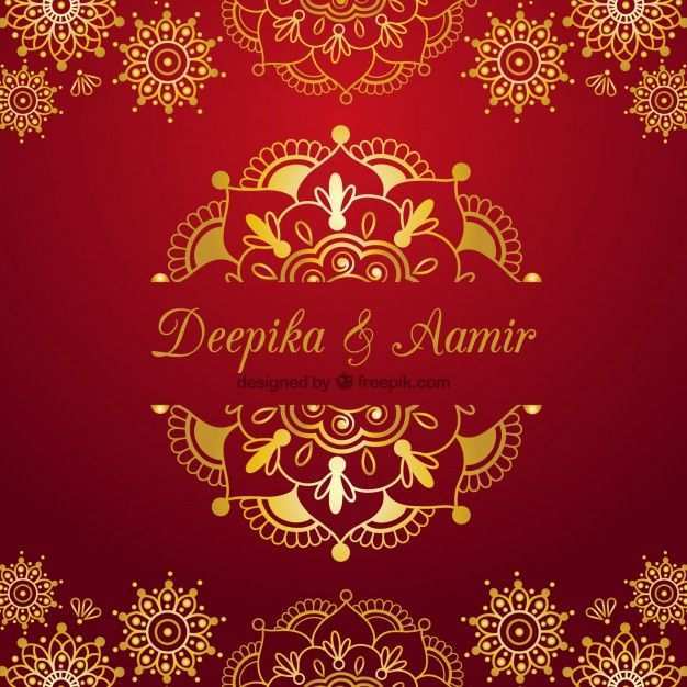 31 Printable Indian Wedding Invitation Card Design Blank Template For Free with Indian Wedding Invitation Card Design Blank Template