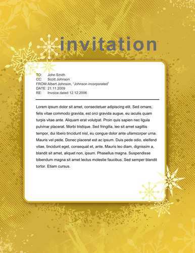 31 Standard Party Invitation Template For Email Layouts for Party Invitation Template For Email