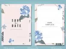 31 The Best Hydrangea Wedding Invitation Template Formating for Hydrangea Wedding Invitation Template