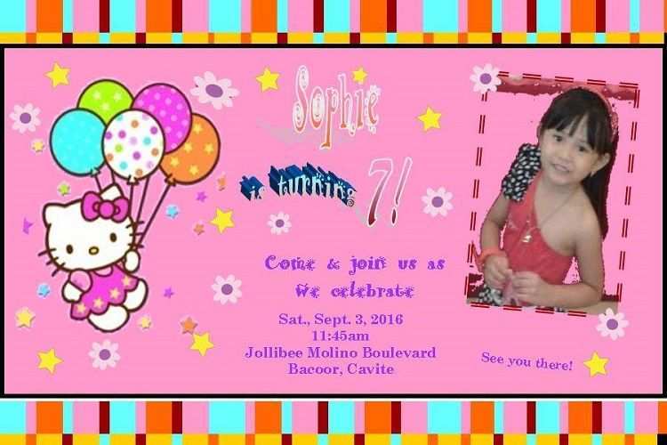 Jollibee Party Invitation Template - Cards Design Templates