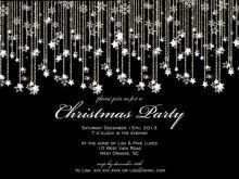 32 Adding Christmas Party Invitation Template Black And White With Stunning Design by Christmas Party Invitation Template Black And White