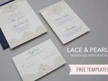 32 How To Create Wedding Invitation Template Lace Download with Wedding Invitation Template Lace