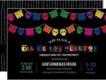 33 Customize Day Of The Dead Party Invitation Template Maker for Day Of The Dead Party Invitation Template