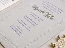 Wedding Invitation Details Card Example