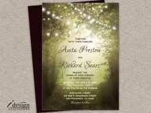 33 Printable Enchanted Forest Wedding Invitation Template in Photoshop with Enchanted Forest Wedding Invitation Template