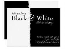 34 Best Party Invitation Templates Black And White Layouts by Party Invitation Templates Black And White