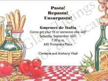 34 Customize Italian Themed Party Invitation Template With Stunning Design with Italian Themed Party Invitation Template