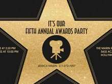 34 Free Oscar Party Invitation Template For Free by Oscar Party Invitation Template