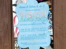 34 Visiting Vision Board Party Invitation Template Maker for Vision Board Party Invitation Template