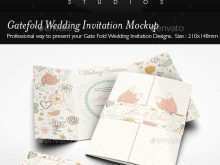 35 Adding Wedding Invitation Template Mockup in Photoshop with Wedding Invitation Template Mockup