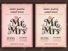 35 Best Old Rose Wedding Invitation Template for Ms Word with Old Rose Wedding Invitation Template