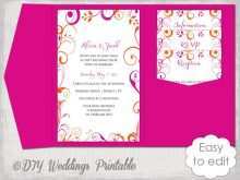 35 Creating Pocketfold Wedding Invitation Template in Photoshop with Pocketfold Wedding Invitation Template