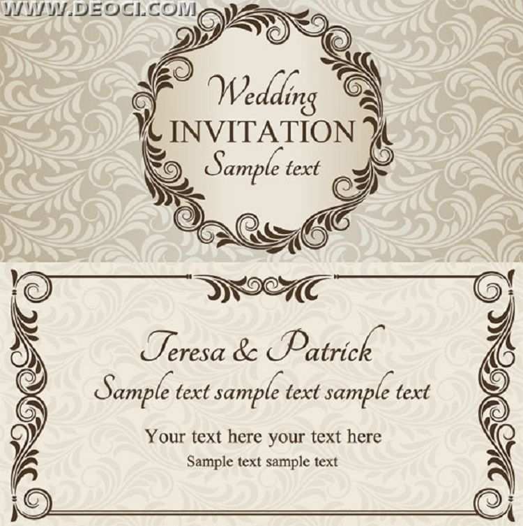 35 Free Formal Invitation Card Template Free Download in Word with Formal Invitation Card Template Free Download