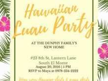 35 Free Printable Hawaiian Party Invitation Template Formating for Hawaiian Party Invitation Template