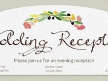 36 Best Reception Invitation Sample Cards Layouts for Reception Invitation Sample Cards