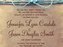 36 How To Create Example Of Invitation Card For Wedding for Ms Word with Example Of Invitation Card For Wedding