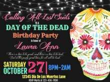 36 Printable Day Of The Dead Party Invitation Template Templates by Day Of The Dead Party Invitation Template