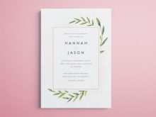 36 Printable Indesign Wedding Invitation Template With Stunning Design for Indesign Wedding Invitation Template