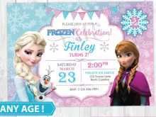 37 How To Create Frozen Birthday Invitation Template in Photoshop by Frozen Birthday Invitation Template