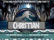 38 Best Jurassic Park Birthday Invitation Template Layouts for Jurassic Park Birthday Invitation Template