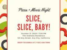 38 Best Pizza Party Invitation Template For Free with Pizza Party Invitation Template