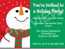 38 Free Printable Christmas Party Invitation Template Online in Photoshop with Christmas Party Invitation Template Online