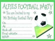 38 Standard Football Party Invitation Template for Ms Word by Football Party Invitation Template