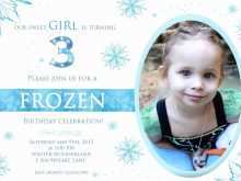 39 Printable Elsa Birthday Invitation Template Layouts for Elsa Birthday Invitation Template