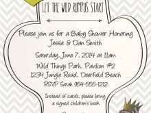 40 Adding Where The Wild Things Are Birthday Invitation Template With Stunning Design with Where The Wild Things Are Birthday Invitation Template