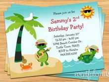40 Creative Beach Party Invitation Template in Word by Beach Party Invitation Template