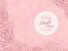 40 Customize Old Rose Wedding Invitation Template in Photoshop with Old Rose Wedding Invitation Template