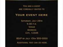40 Free Formal Dinner Invitation Template Layouts with Formal Dinner Invitation Template