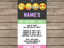 40 How To Create Party Invitation Ticket Template in Photoshop for Party Invitation Ticket Template