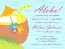 40 Report Blank Luau Invitation Template for Ms Word for Blank Luau Invitation Template