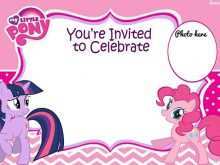 40 Report My Little Pony Invitation Blank Template in Photoshop by My Little Pony Invitation Blank Template