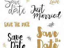40 Report Save The Date Wedding Invitation Template Vector for Ms Word for Save The Date Wedding Invitation Template Vector