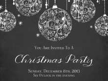 41 Creating Elegant Christmas Party Invitation Template Download with Elegant Christmas Party Invitation Template