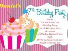 41 Free Printable Example Of Invitation Card For 7Th Birthday Formating for Example Of Invitation Card For 7Th Birthday