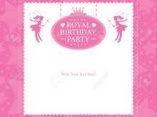 41 The Best Party Invitation Cards Royal With Stunning Design with Party Invitation Cards Royal