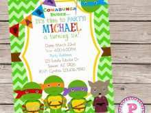 42 Best Ninja Party Invitation Template Free in Word with Ninja Party Invitation Template Free