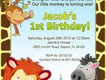 42 Create Zoo Animal Party Invitation Template in Photoshop with Zoo Animal Party Invitation Template