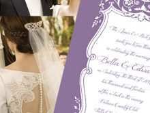 42 Visiting Twilight Wedding Invitation Template With Stunning Design with Twilight Wedding Invitation Template