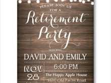 43 Creating Retirement Party Invitation Template For Free by Retirement Party Invitation Template