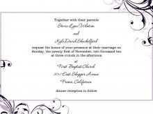 43 Customize Our Free Blank Invitation Template Word With Stunning Design for Blank Invitation Template Word