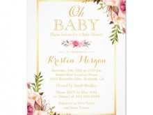 43 Standard Elegant Baby Shower Invitation Templates Now for Elegant Baby Shower Invitation Templates