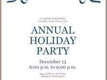 44 Adding Annual Holiday Party Invitation Template for Ms Word by Annual Holiday Party Invitation Template