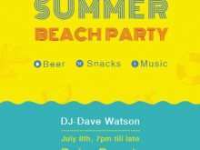 44 Customize Beach Party Invitation Template For Free by Beach Party Invitation Template